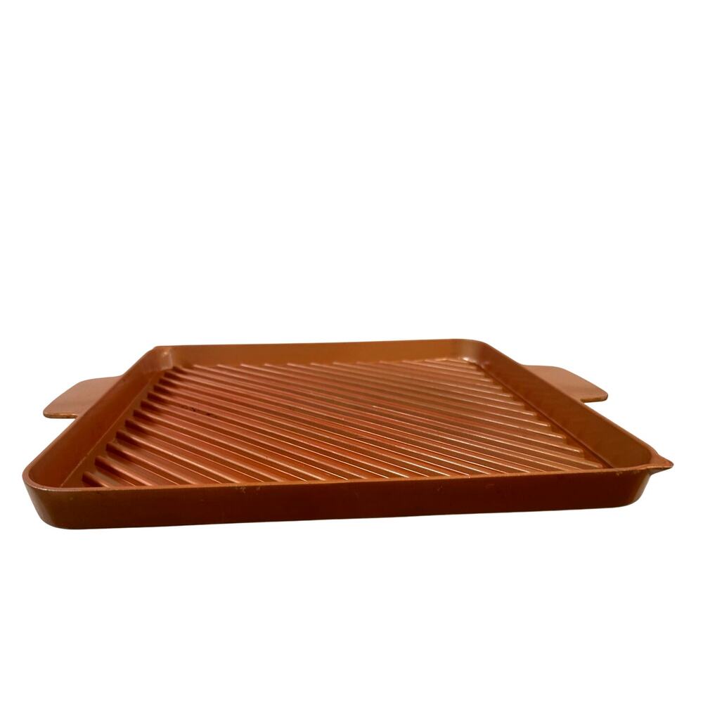 Copper Chef 12 x 12 Square Ribbed Non-Stick Healthy Cooking Grill Pan
